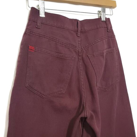 BDG | Wide Leg Two Tone Bi-Color Snap Pocket High Rise Pants - Picture 4 of 11